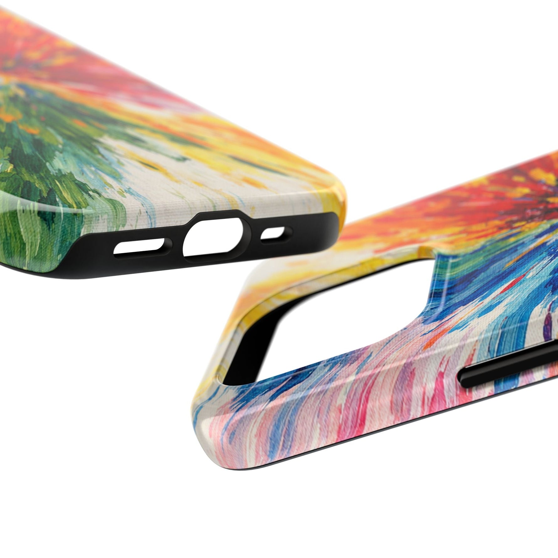 Vibrant Abstract Paint Explosion Impact Phone Case  Shamo's