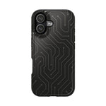 Black Circuit Board Design iPhone Case | MagSafe  Shamo's iPhone 17 / Glossy