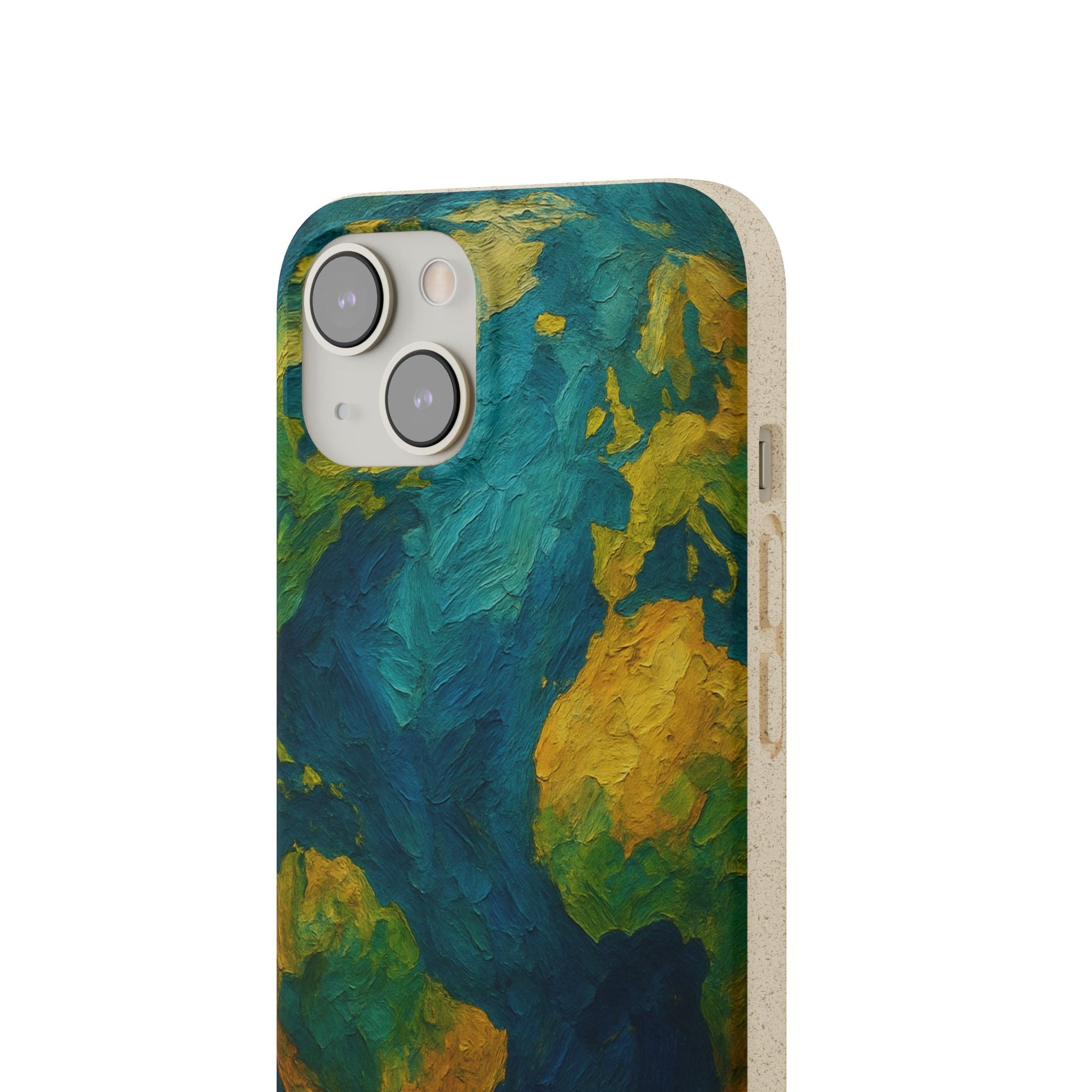 Biodegradable Phone Case — Earth Illustration Eco-Friendly Case  Shamo's