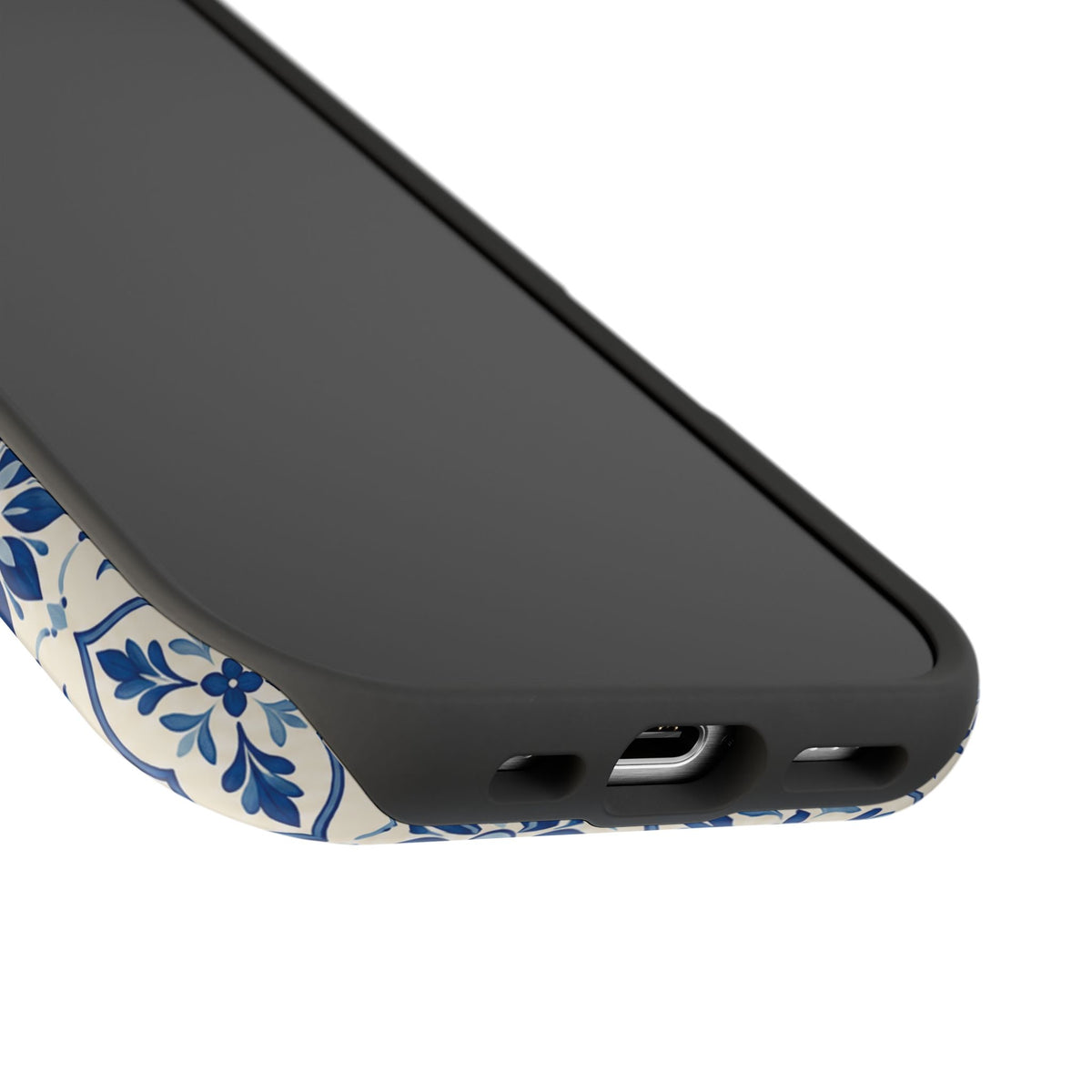 Lisbon Tile – Blue Ornamental MagSafe Phone Case