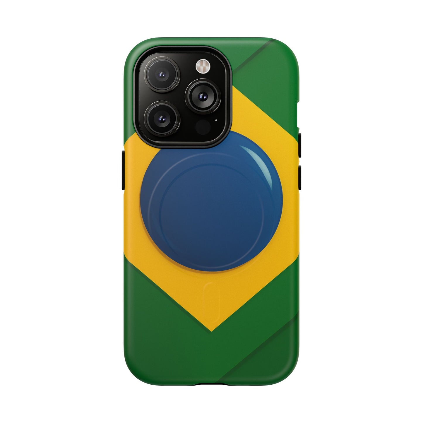Brazil Flag iPhone Case | MagSafe