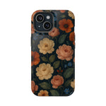 Floral Vintage Rose Magnetic Impact iPhone Case with MagSafe  Shamo's iPhone 15 / Glossy