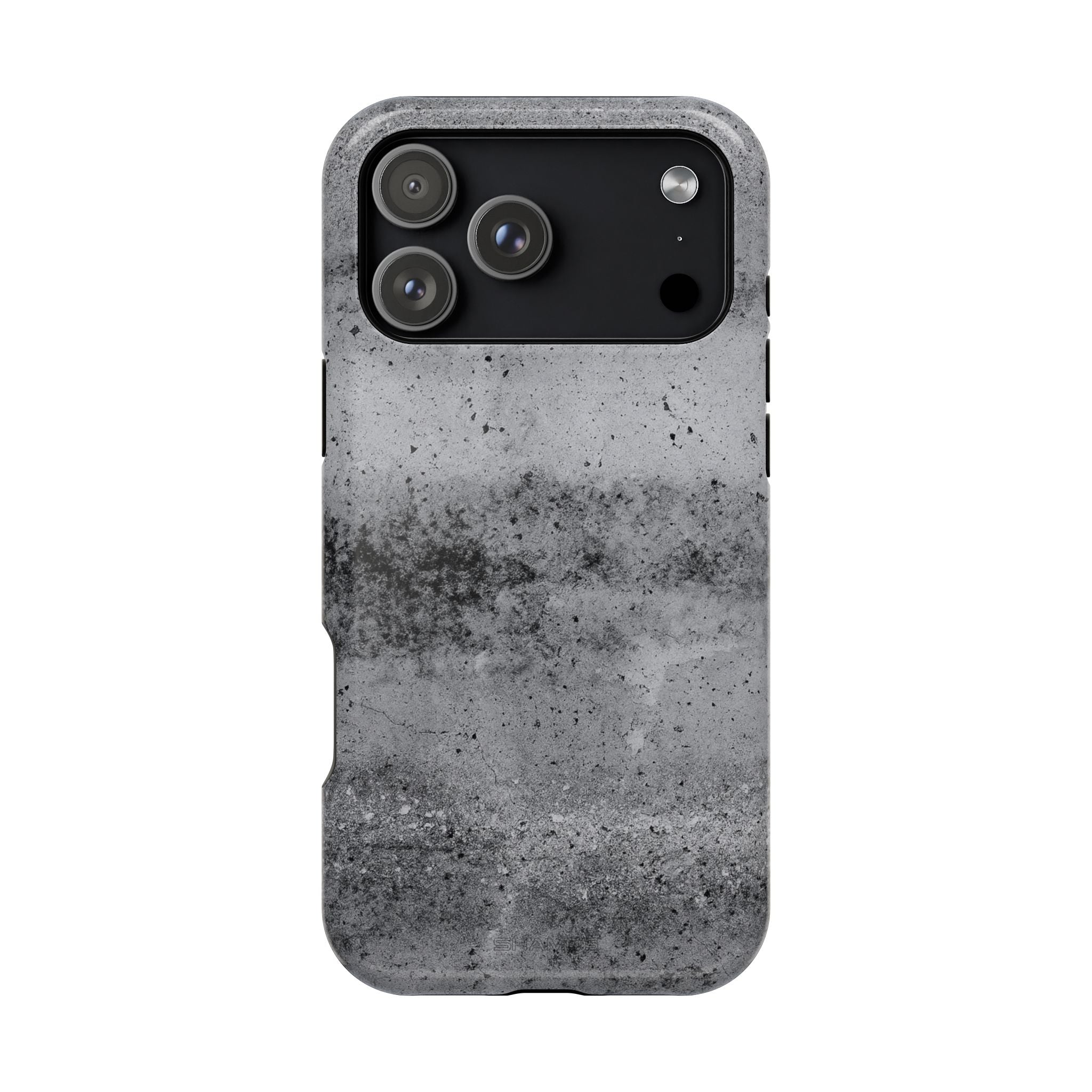 Concrete Pattern iPhone Case with Magsafe Compatibility
