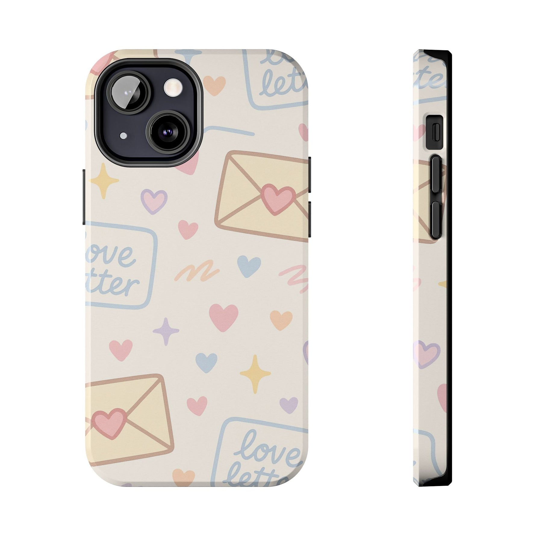 Pastel Love Letter Hearts Impact Phone Case  Shamo's iPhone 13 Mini