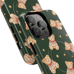 Funda para iPhone con diseño de osito de peluche y corazón (con MagSafe)