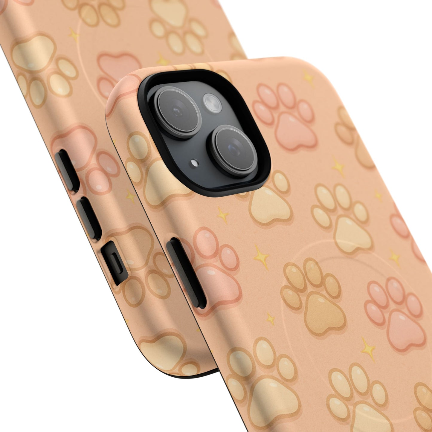 Pawfect Pattern Tough iPhone Case compatible with MagSafe - Shamo's