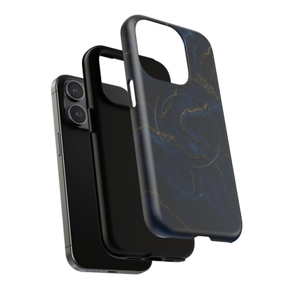 Midnight Marble iPhone Case with MagSafe - Shamo's