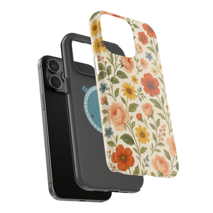 Floral Vintage Garden iPhone Case — with MagSafe  Shamo's