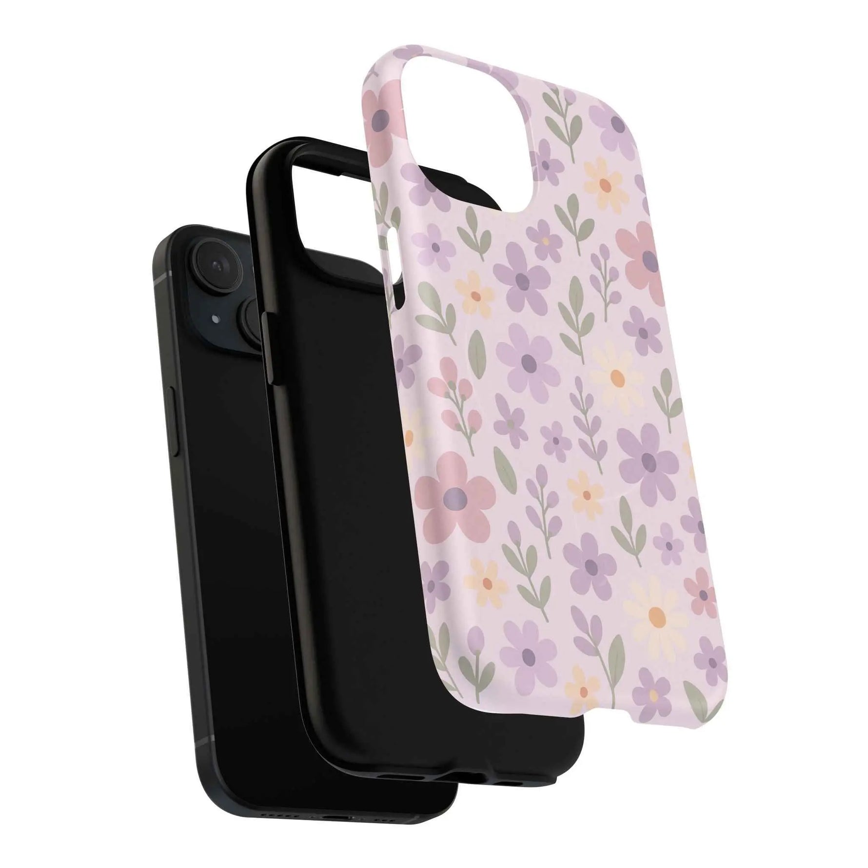 Floral Pattern | Compatible with MagSafe iPhone Case