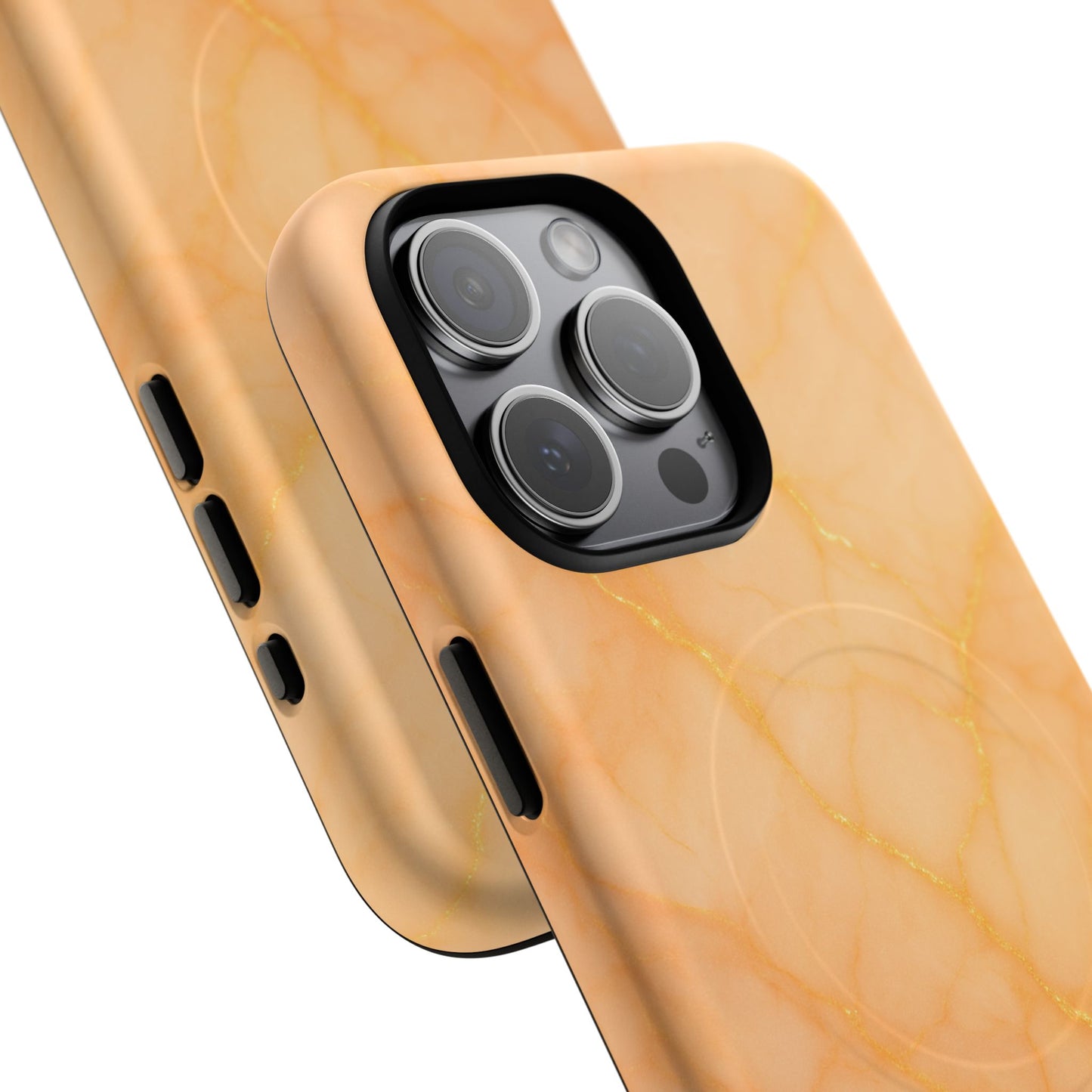 Golden Hour Marble iPhone Case with MagSafe - Shamo's