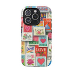 Vintage Romantic Love Stamp iPhone Case | Tough Protection + MagSafe  Shamo's iPhone 15 Pro / Matte