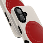 Japan Flag iPhone Case - Tough Works with MagSafe  Shamo's