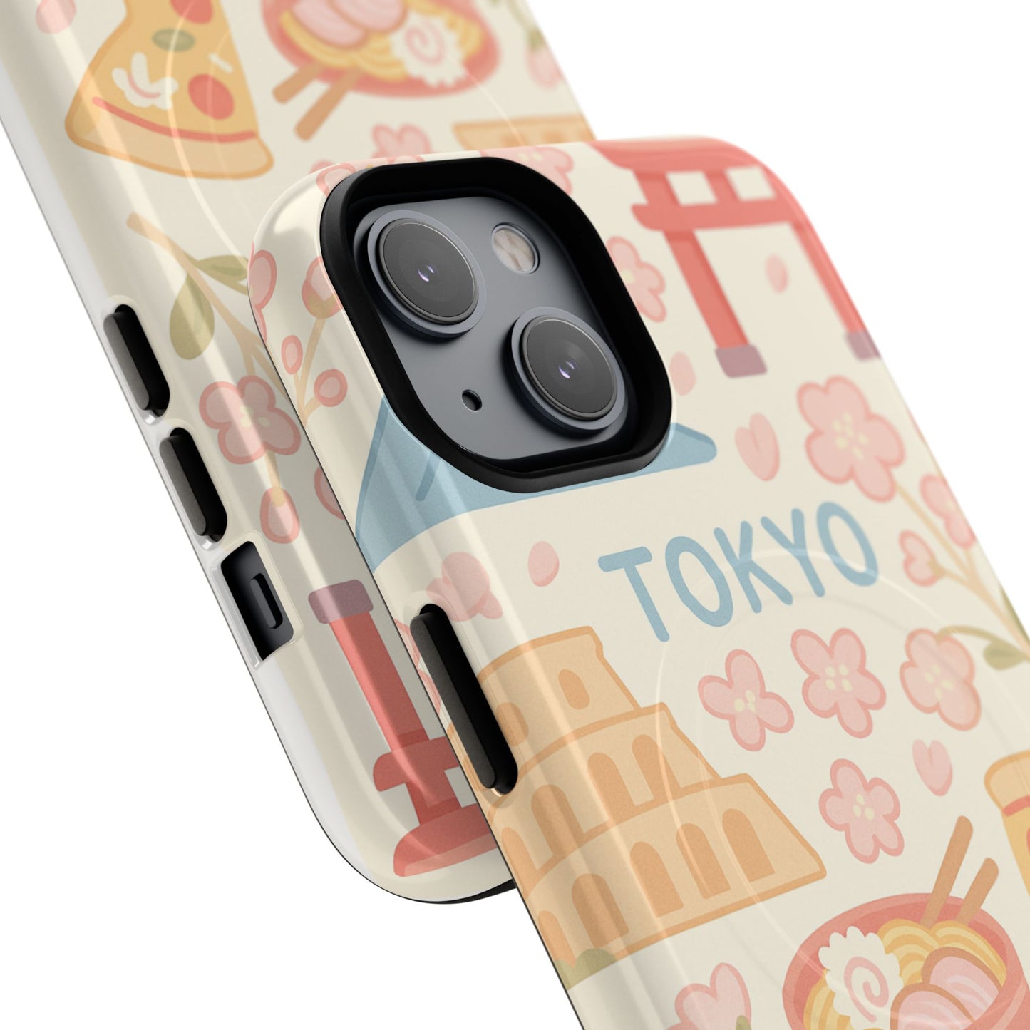 Tokyo Travel iPhone Case - Cute Japan Design | MagSafe