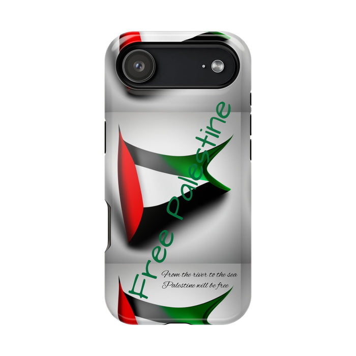 MagSafe Tough Case: Palestinian Flag & 'From the River to the Sea, Palestine Will Be Free