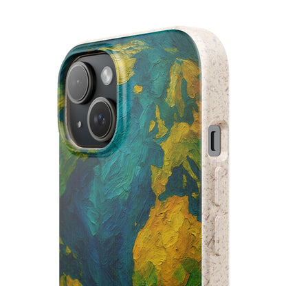 Biodegradable Phone Case — Earth Illustration Eco-Friendly Case  Shamo's