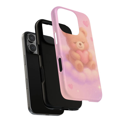 Dreamy Cloud Teddy Bear iPhone Case with MagSafe  Shamo's