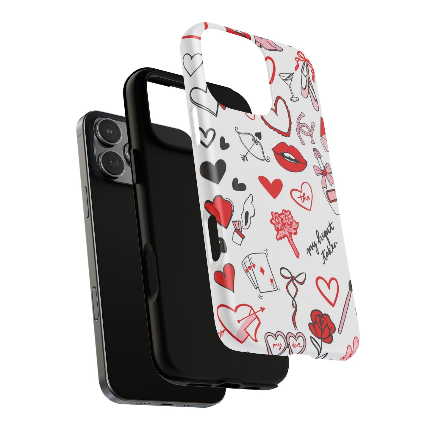 Love Doodle Tough iPhone Case (MagSafe compatible)