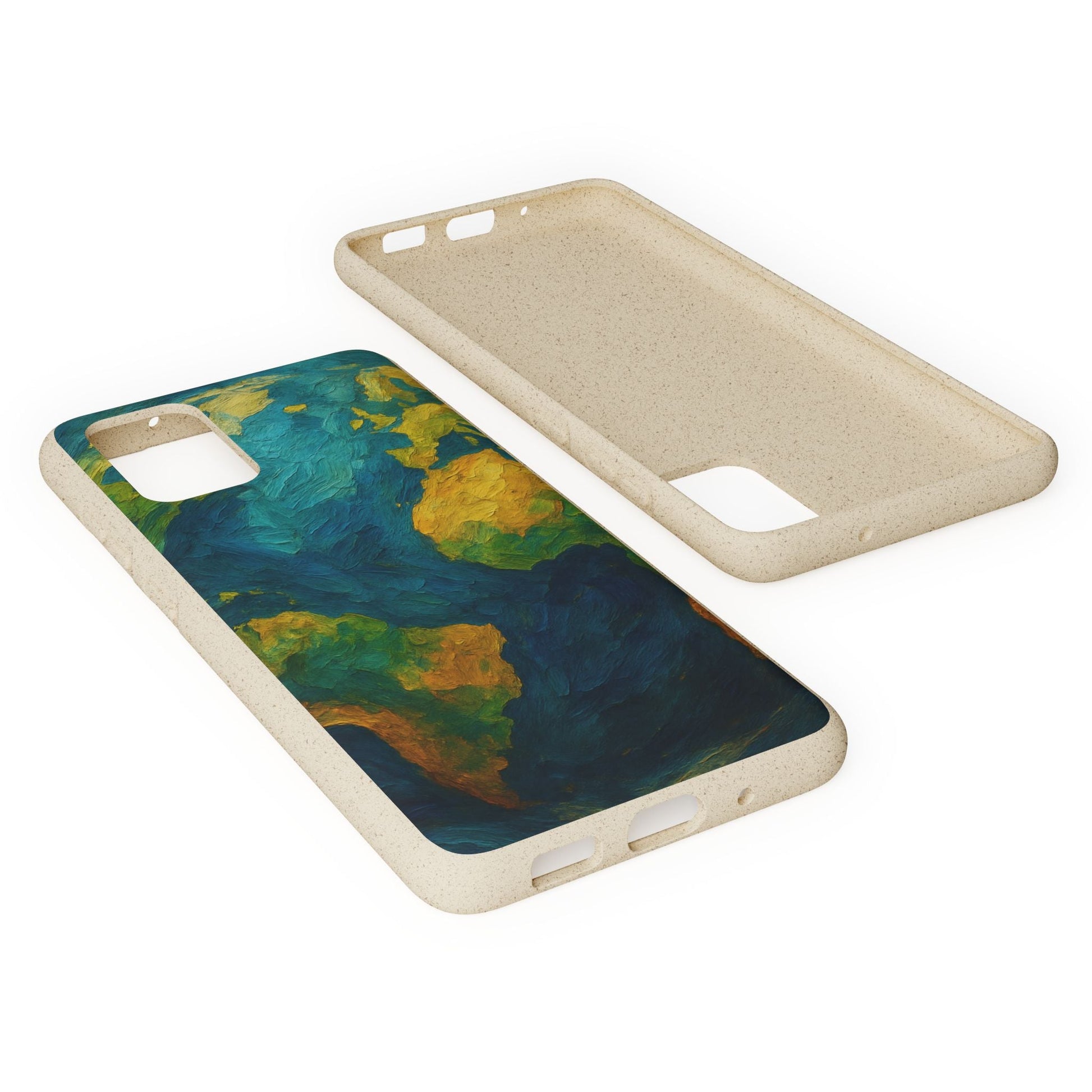 Biodegradable Phone Case — Earth Illustration Eco-Friendly Case  Shamo's
