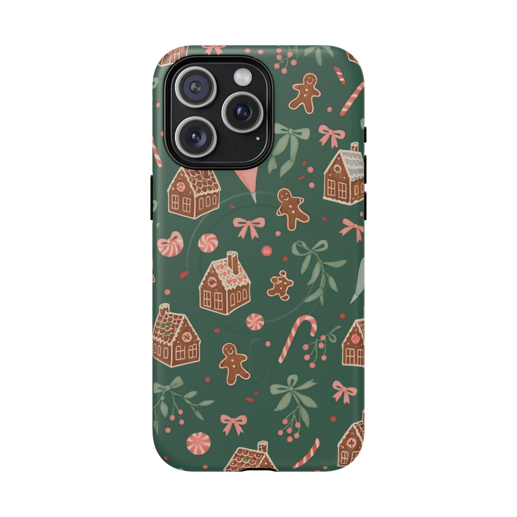 Holiday Gingerbread iPhone Case | MagSafe  Shamo's iPhone 15 Pro Max / Matte