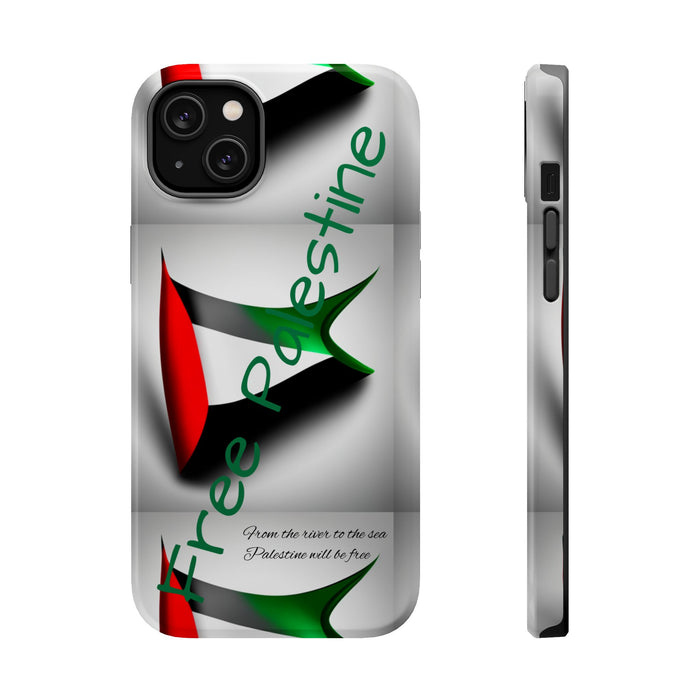 MagSafe Tough Case: Palestinian Flag & 'From the River to the Sea, Palestine Will Be Free