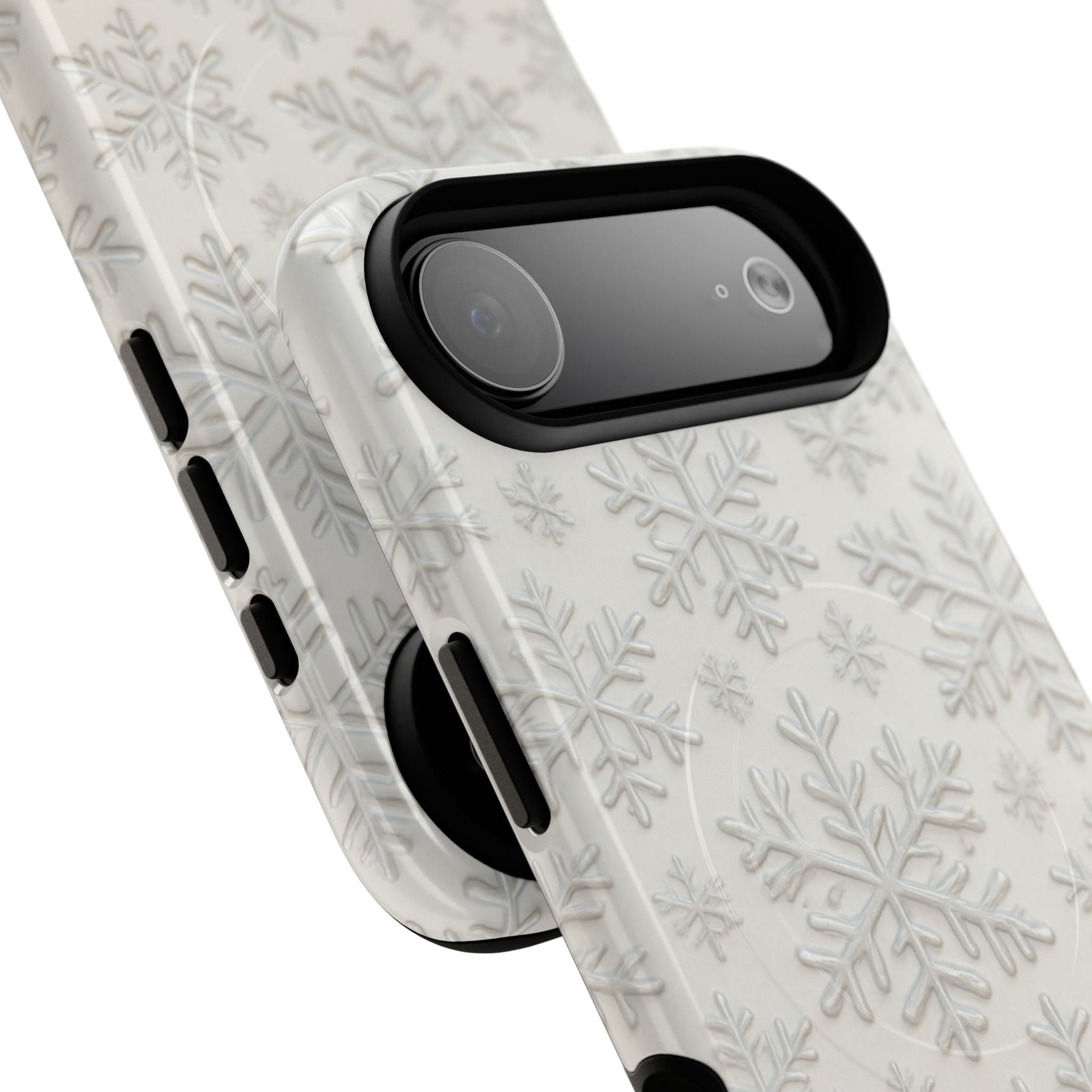 Snowflake Texture iPhone Case compatible with MagSafe  Shamo's