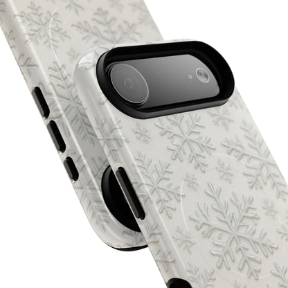 Snowflake Texture iPhone Case compatible with MagSafe