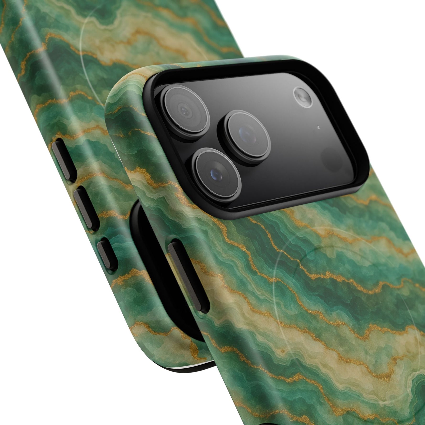 Green Marble iPhone Case with MagSafe  Shamo's