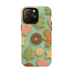 Holiday Cookie Pattern iPhone Case — MagSafe compatible  Shamo's iPhone 14 Pro Max / Matte