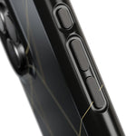 Funda para iPhone con diseño geométrico negro | MagSafe