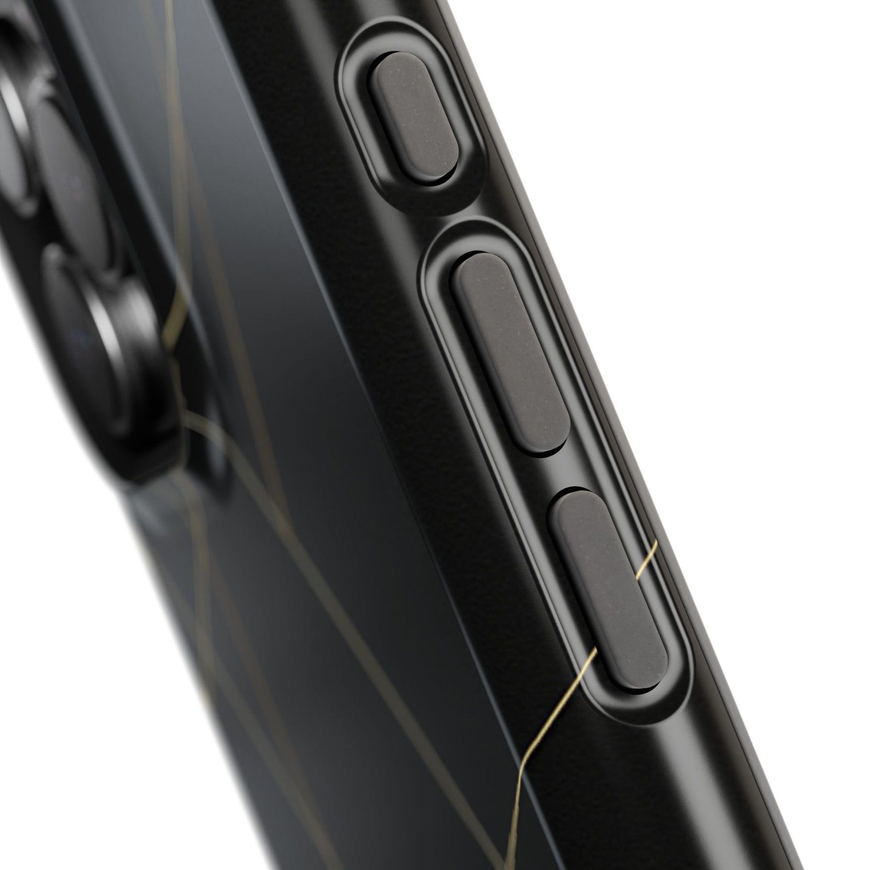 Funda para iPhone con diseño geométrico negro | MagSafe