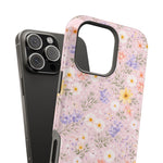 Pastel Floral MagSafe Compatible Magnetic Impact Phone Case