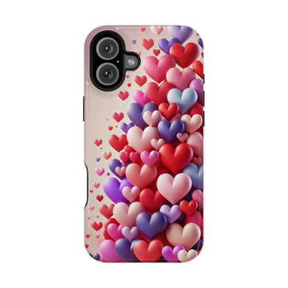 Love Hearts MagSafe iPhone Case — Magnetic, Impact-Resistant  Shamo's iPhone 16 Plus / Glossy