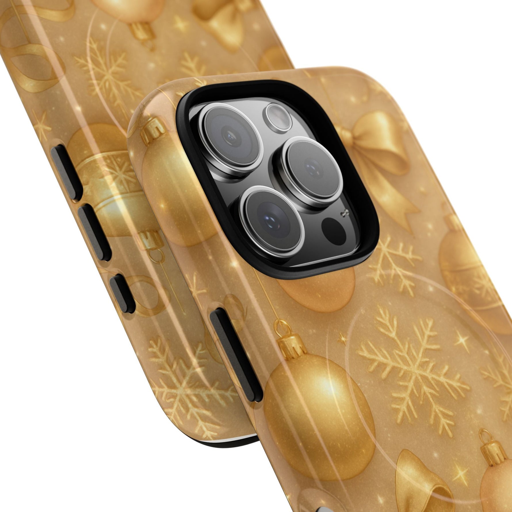 Holiday Gold Ornament iPhone Case | Compatible with MagSafe  Shamo's