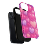 Glitter Hearts Cases for iPhones with MagSafe  Shamo's