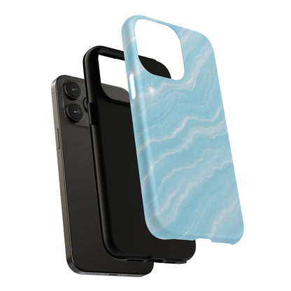 Sky Glow Marble iPhone Case with MagSafe