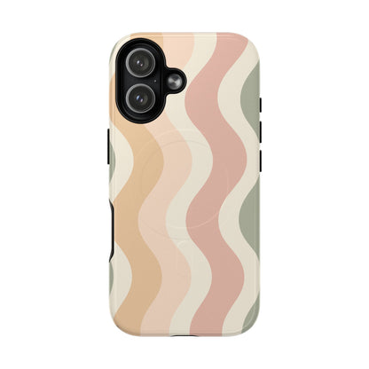 Wavy Lines iPhone Case - MagSafe