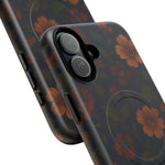 Floral Night Velvet iPhone Case - Works with MagSafe - Shamo's