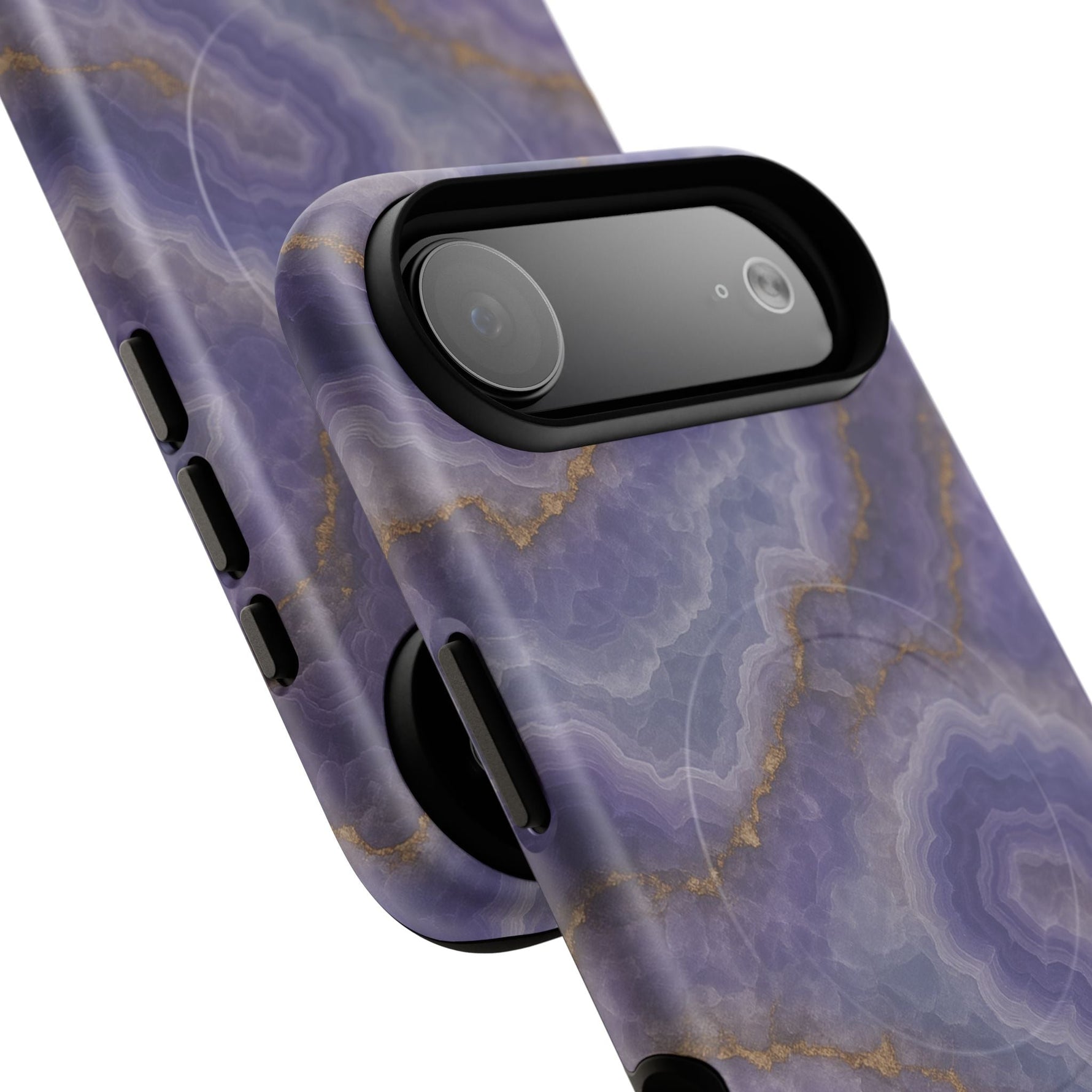 Purple Agate Marble iPhone Case with MagSafe  Shamo's
