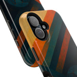 “Geometry of Becoming” Abstract iPhone MagSafe Case — Magnetic Impact-Resistant  Shamo's