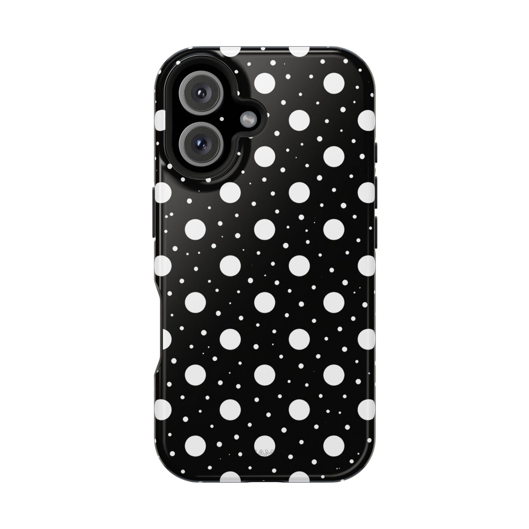 Polka Dot Impact-Resistant iPhone Case | MagSafe