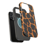 Leopard Print Impact-Resistant iPhone Case with MagSafe Compatibility  Shamo's