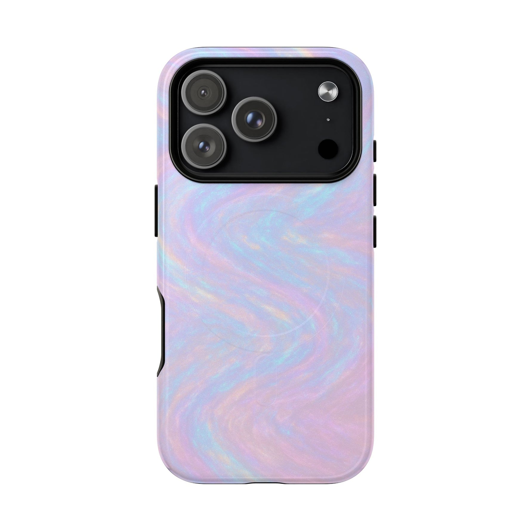 Luxury Series Iridescent Swirl iPhone Case with MagSafe - Shamo's