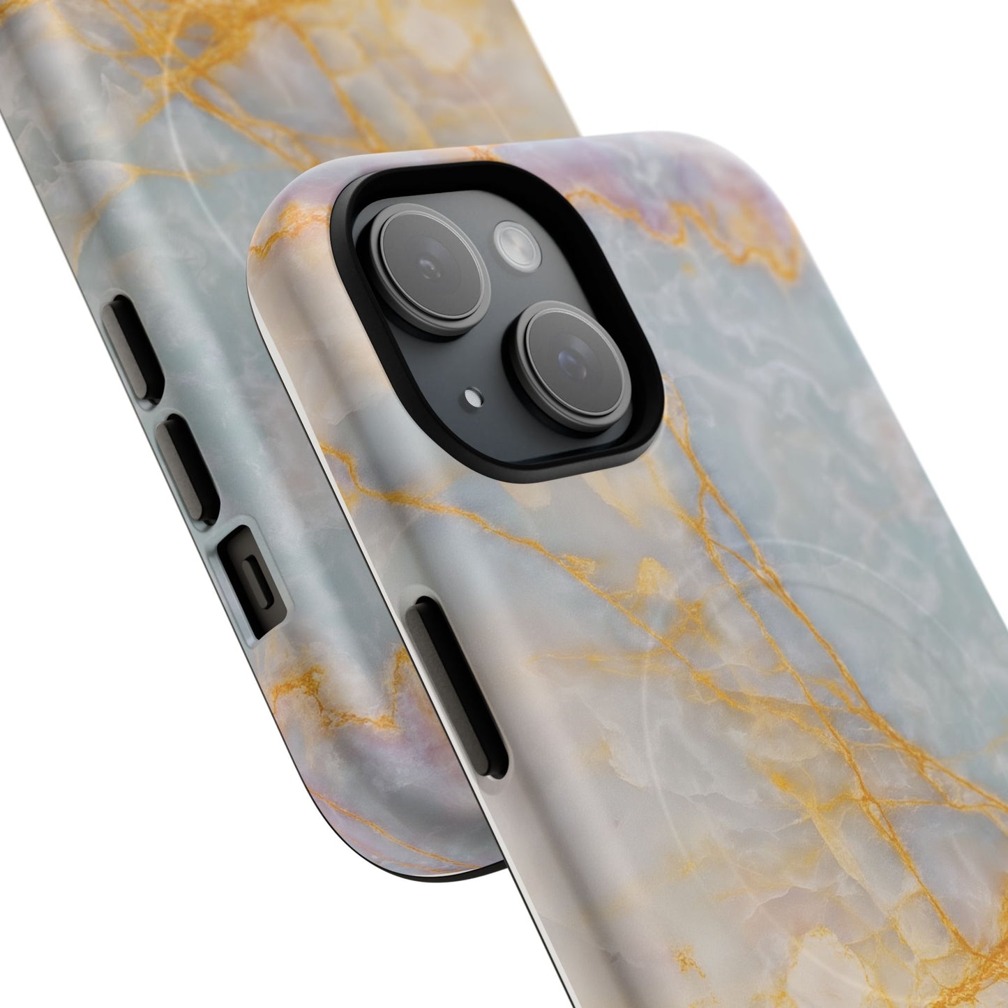 Marble Gold Vein iPhone Case (MagSafe Compatible)