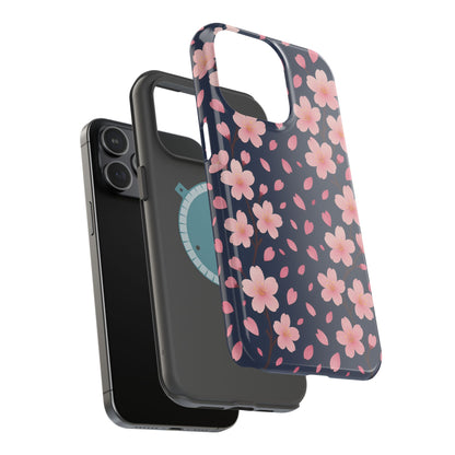 Cherry Blossom Wind iPhone Case | MagSafe - Shamo's