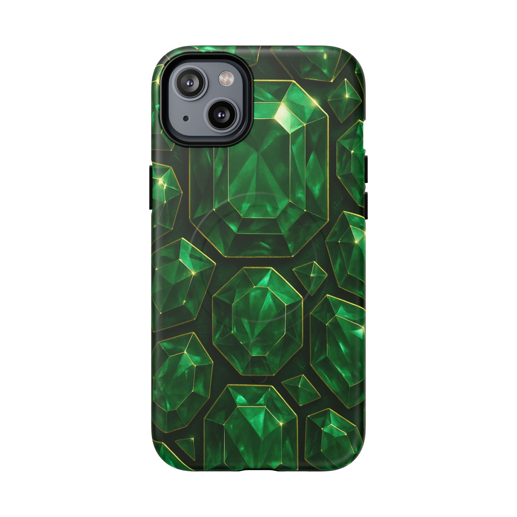 Luxury Series Emerald Gem iPhone Case with MagSafe - Shamo's