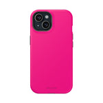Neon Pink MagSafe Compatible Impact-Resistant Phone Case Hot Pink