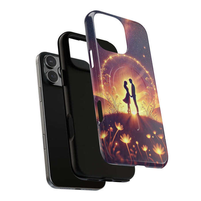 MagSafe Phone Case - Love Couple Design - Tough Magnetic Cases for iPhone 17 and more