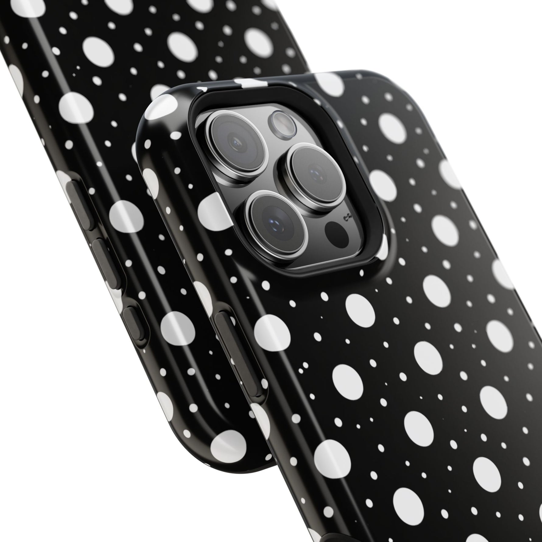 Polka Dot Impact-Resistant iPhone Case | MagSafe