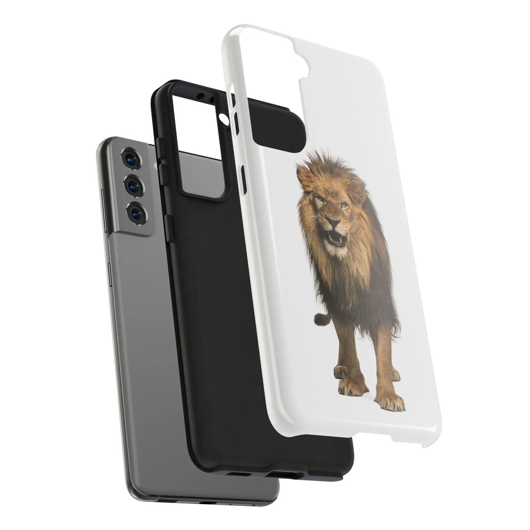 Tough Phone Cases with Lion roaring - Shamo's