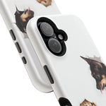 Impact-Resistant Cases with a cat and a dog - Shamo's
